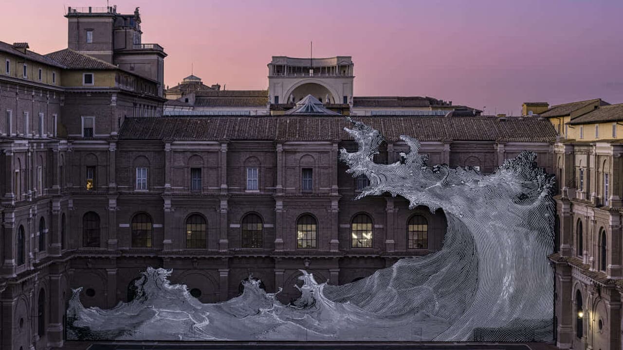 La Biblioteca Vaticana accoglie l'arte moderna: JR e l'onda bianca tra i manoscritti papali